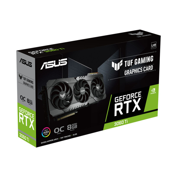 Graphics card Asus TUF-RTX3060TI-O8GD6X-GAMING 8 GB GDDR6X