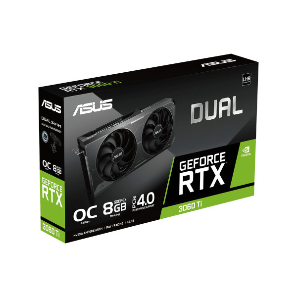 Graphics card Asus DUAL-RTX3060TI-O8GD6X 8 GB GDDR6X