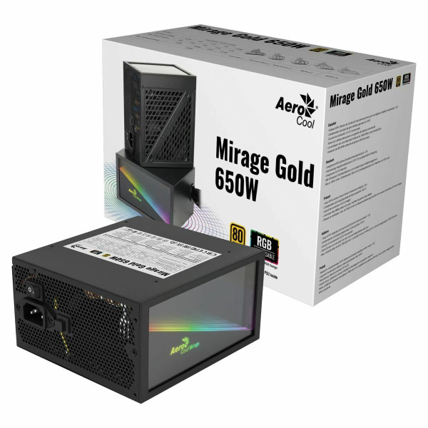 Power supply Aerocool MIRAGEGOLD650 650 W