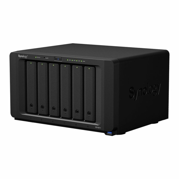 Network Storage Synology DS1621+ AMD Ryzen V1500B 25,2 db Black 108 TB