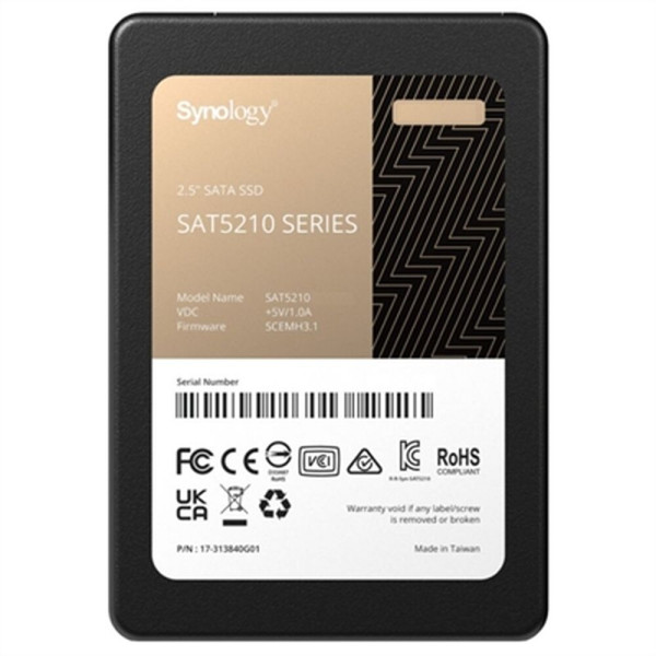 Hard Drive Synology SAT5210-1920G 1.92 TB SSD SATA 2,5"