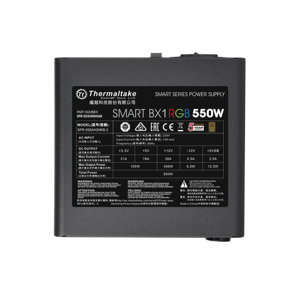 Power supply THERMALTAKE SMART BX1 RGB 550 W