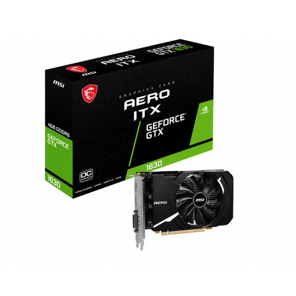 Graphics card MSI GeForce GTX 1630 AERO ITX 4G OC 4 GB GDDR6