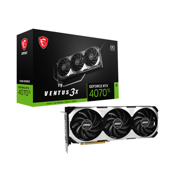 Graphics card MSI GeForce RTX 4070 Ti VENTUS 3X 12G OC