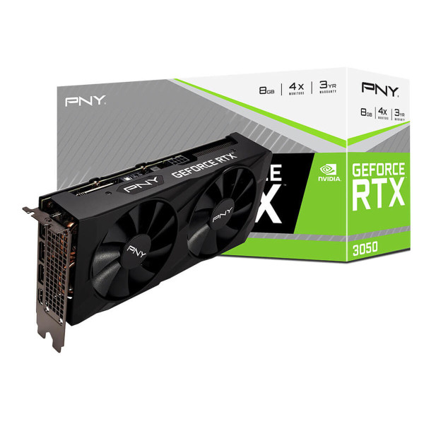 Graphics card PNY GeForce RTX 3050 VERTO 8 GB GDDR6