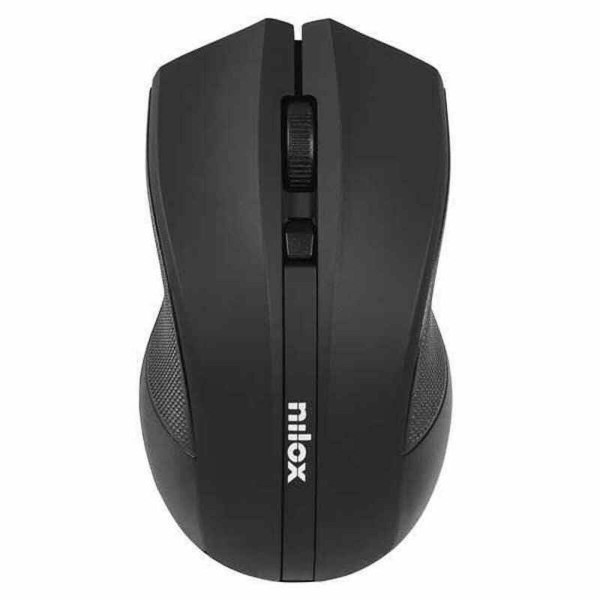 Wireless Mouse Nilox RATON WIRELESS 1600 DPI /NEGRO 1600 DPI Black