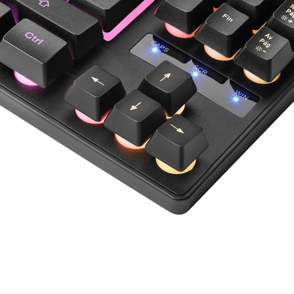 Gaming Keyboard Mars Gaming MKTKLES LED RGB