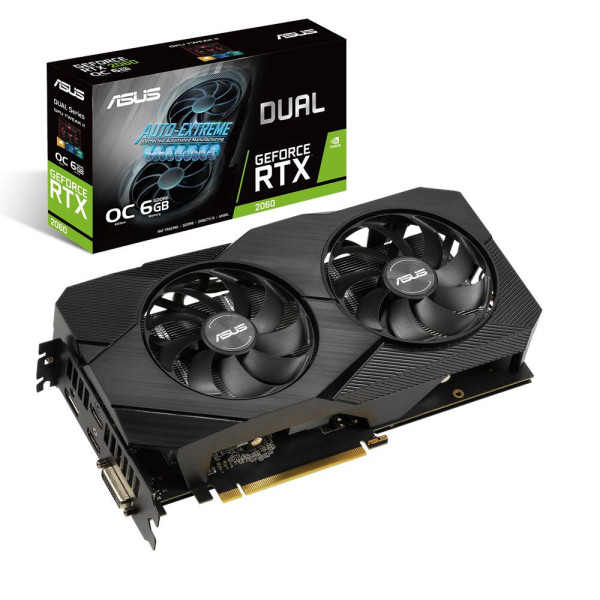 Graphics card Asus DUAL-RTX2060-O6G-EVO