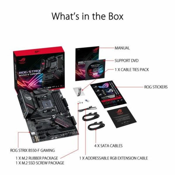 Motherboard Gaming Asus Rog Strix B550-F ATX AM4