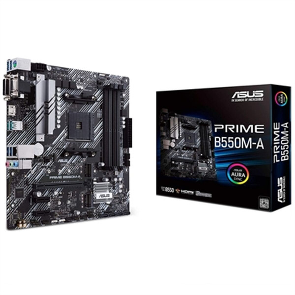 Motherboard Asus PRIME B550M-A mATX AM4     AMD AM4  