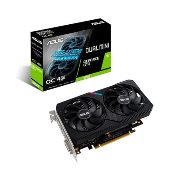 Graphics card Asus GTX DUAL-GTX1650-O4GD6-MINI-CSM 4 GB GDDR6