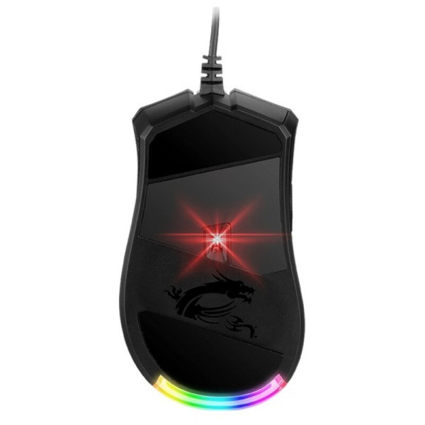 Gaming Mouse MSI Clutch GM50 USB 2.0 LED Black