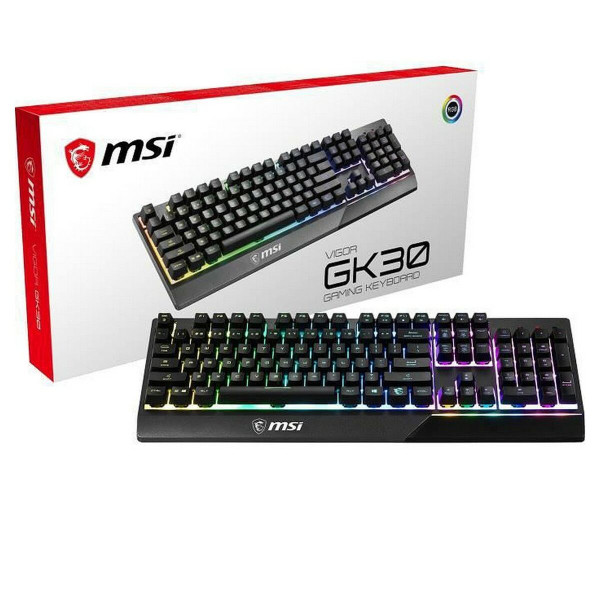 Keyboard MSI Vigor GK30 Black French AZERTY