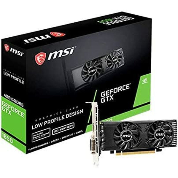 Graphics card MSI GTX 1650 4GT LP OC