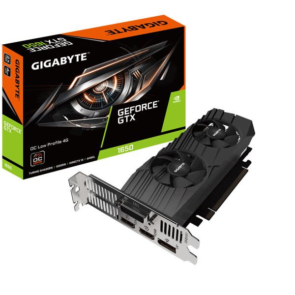 Graphics card Gigabyte GTX 1650 D6 OC LP 4 GB GDDR6 8K Ultra HD