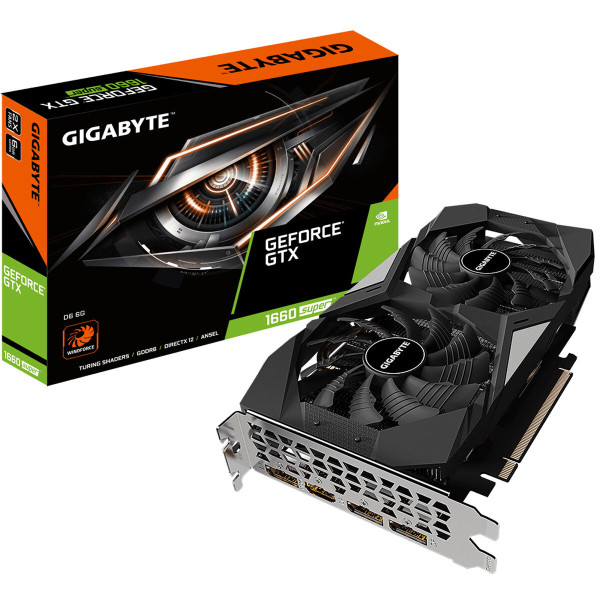 Graphics card Gigabyte GV-N166SD6-6GD 6 GB GDDR6