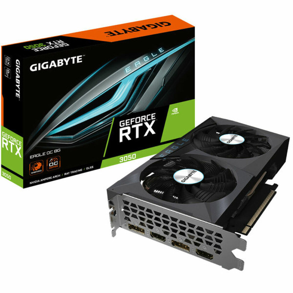 Graphics card Gigabyte RTX 3050 EAGLE OC 8 GB GDDR6 8K Ultra HD