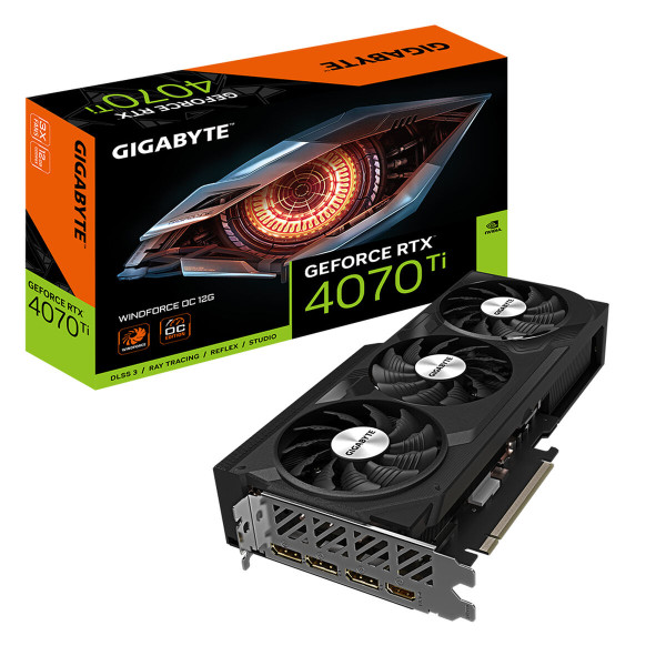 Graphics card Gigabyte GeForce RTX 4070 Ti WINDFORCE OC 12 GB GDDR6X