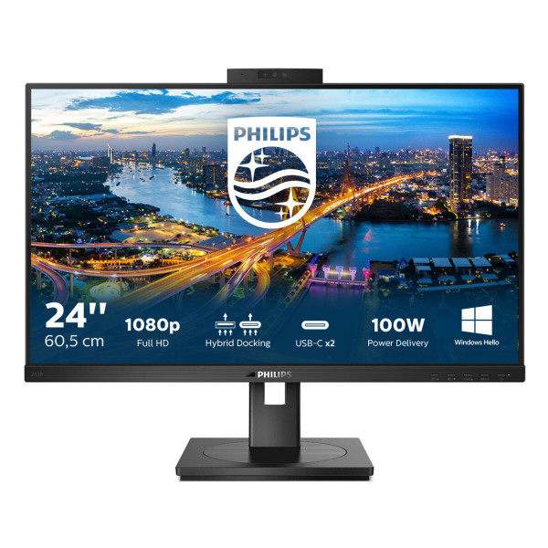 Monitor Philips 243B1JH/00 Full HD 1920 x 1080 px 23,8"