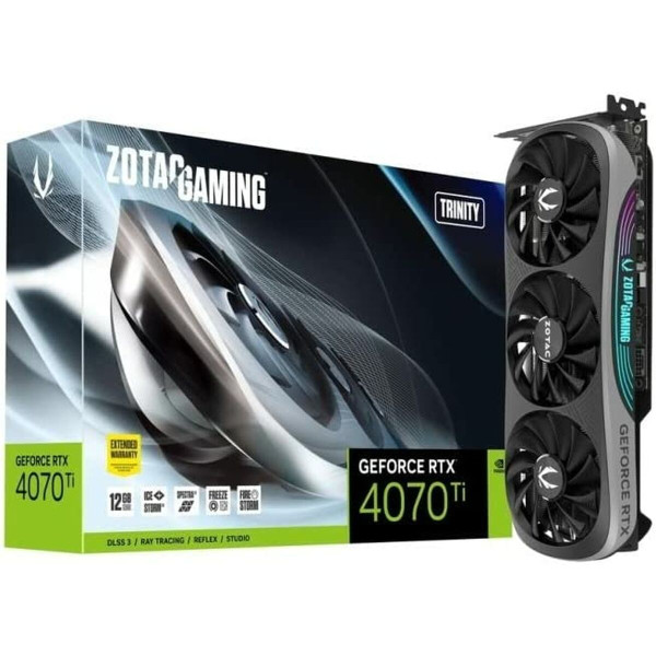 Graphics card Zotac GeForce RTX 4070 Ti Trinity OC 12 GB GDDR6X