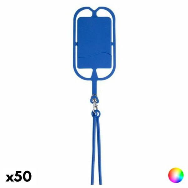 Lanyard with Mobile Phone Holder 145638 (50 Units)