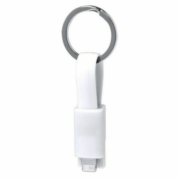 Keyring with Micro USB Cable and Lightning 145741 (250 Units)