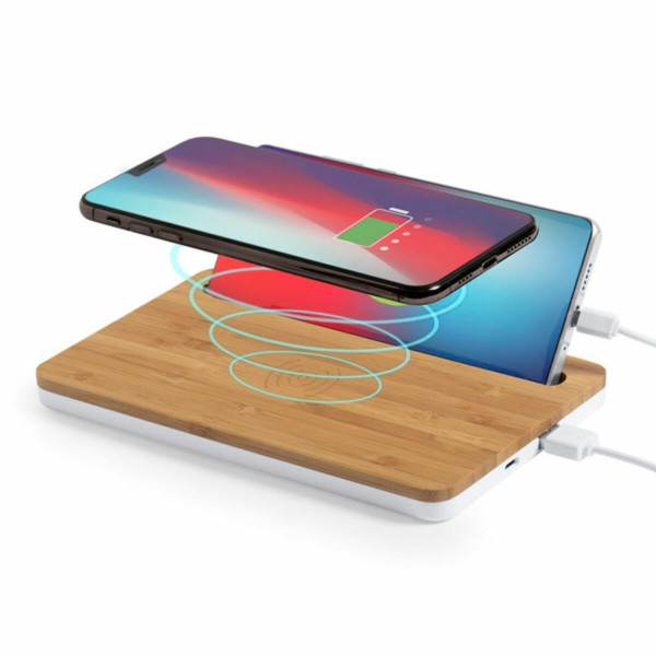 Wireless Charger with Mobile Holder Xtra Battery 146527 (25 Units)