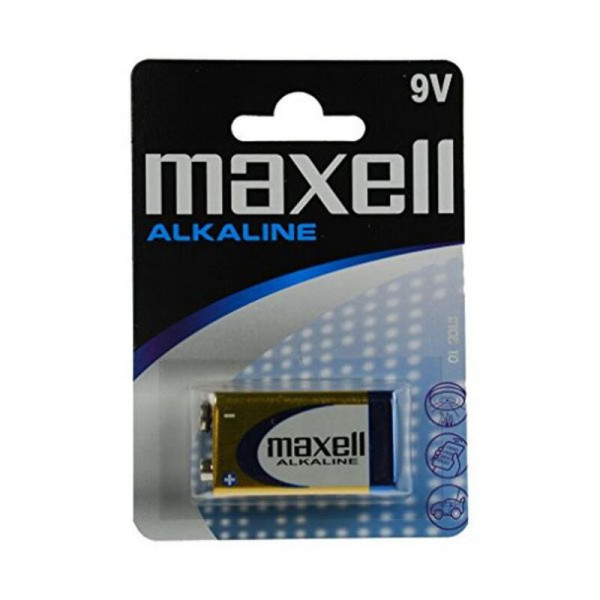 Alkaline Battery Maxell MXBLR6LR61 LR61 9V