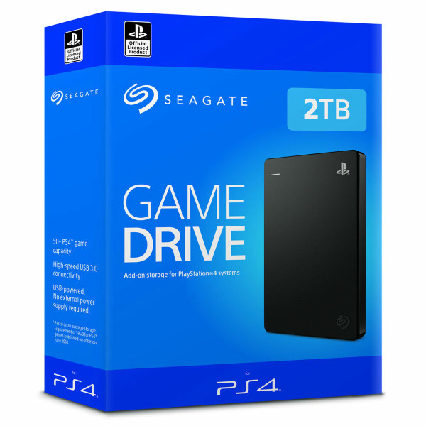 External Hard Drive Seagate STGD2000200          2 TB Black 2,5"