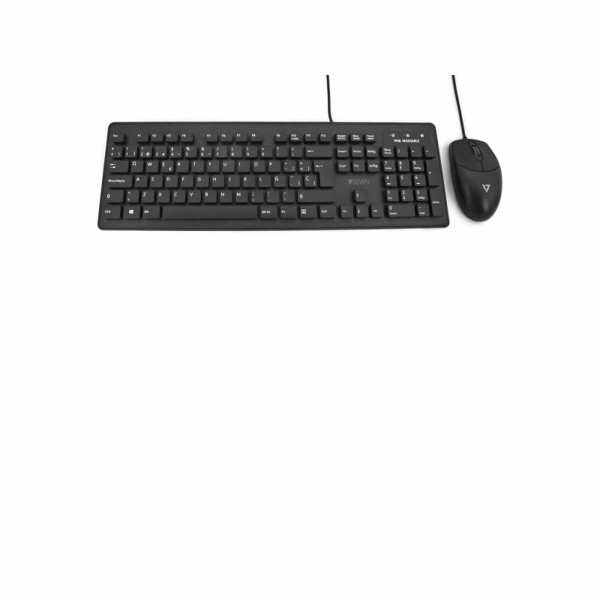 Keyboard and Mouse V7 CKU700ES Spanish