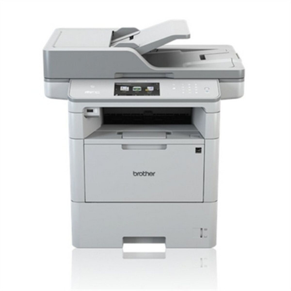 Laser Fax Printer Brother MFCL6800DWRF1 46 ppm WIFI LAN FAX White