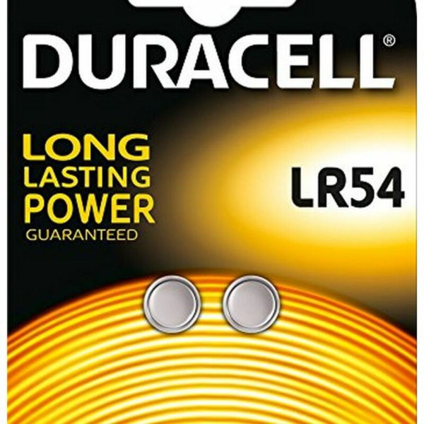 Alkaline Button Cell Batteries DURACELL 52550 (2 uds)