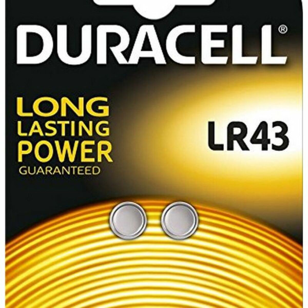 Alkaline Button Cell Batteries DURACELL 052581 (2 uds)