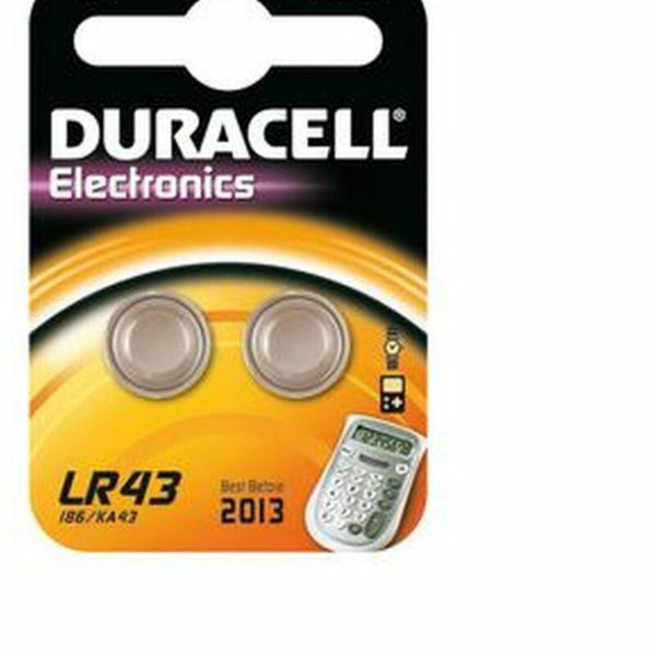 Alkaline Button Cell Batteries DURACELL 052581 (2 uds)