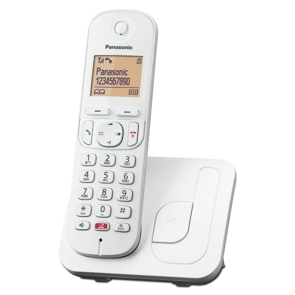 Telephone Panasonic KXTGC250SPW White