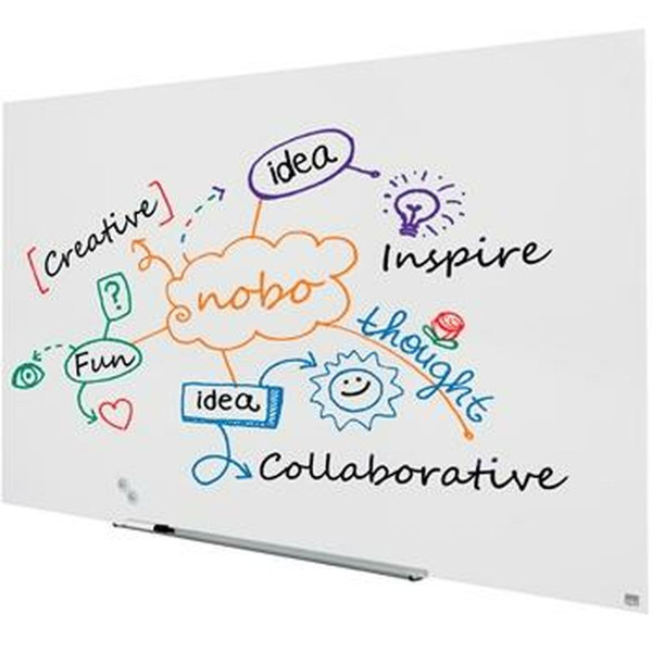 Whiteboard Nobo Impression Pro Magnetic 190 x 100 cm Crystal