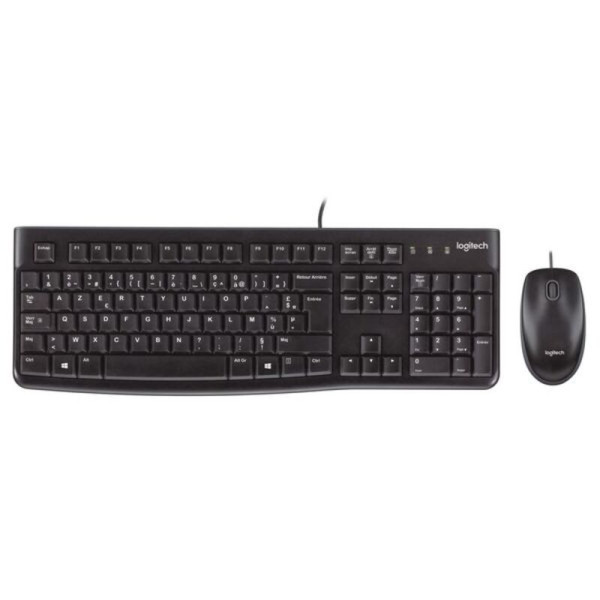 Keyboard and Optical Mouse Logitech 920-002562 1000 dpi USB