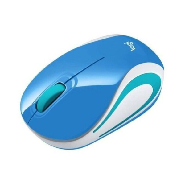 Optical Wireless Mouse Logitech LGT-M187BU 1000 dpi