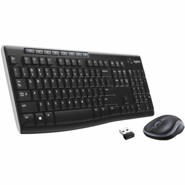 Keyboard and Wireless Mouse Logitech MK270 French AZERTY