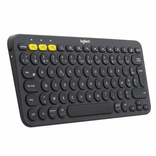 Keyboard Logitech K380 Dark grey French AZERTY