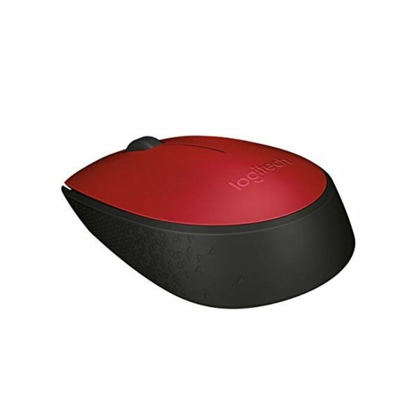 Wireless Mouse Logitech M171 1000 dpi Black Red