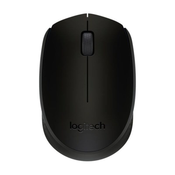 Optical Wireless Mouse Logitech B170 1000 dpi Black