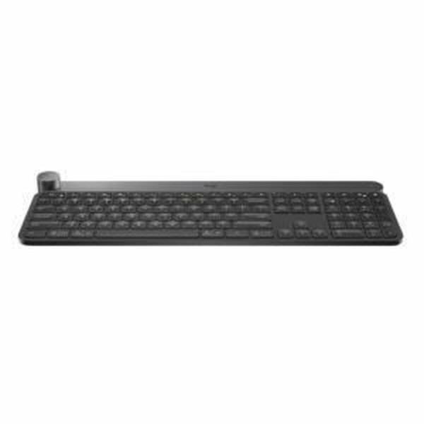 Keyboard Logitech Craft Bluetooth Silver Black Wireless French AZERTY