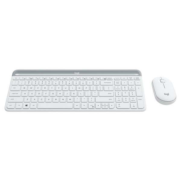 Mouse & Keyboard Logitech  MK470 White French AZERTY