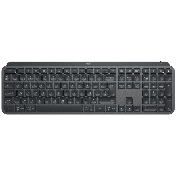 Bluetooth Keyboard Logitech MX Keys Black French AZERTY