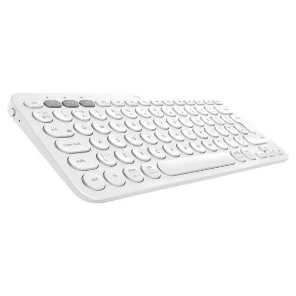 Wireless Keyboard Logitech K380 AZERTY White French