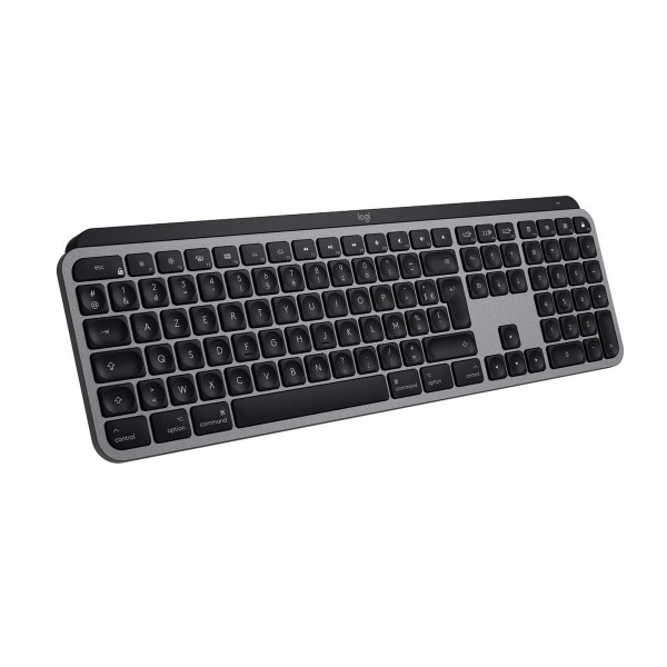 Keyboard Logitech MX Keys Bluetooth Black Grey Wireless French AZERTY