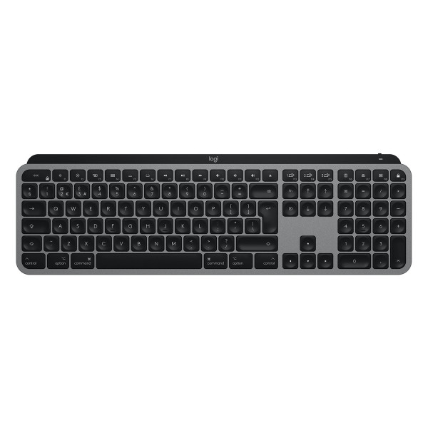 Keyboard Logitech MX Keys Bluetooth Black Grey Wireless French AZERTY