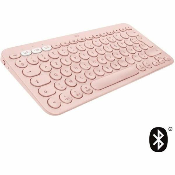 Keyboard Logitech K380 French Pink AZERTY