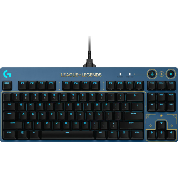 Keyboard Logitech G PRO Mechanical Keyboard League of Legends Edition AZERTY